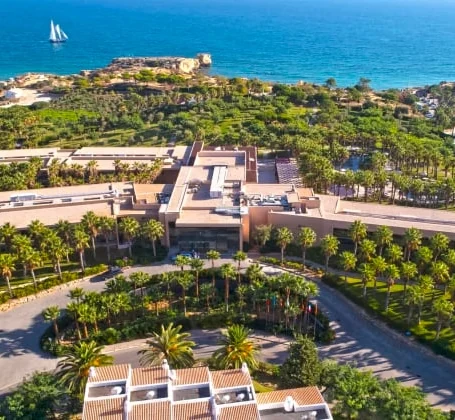 Projeto de resort e infraestruturas