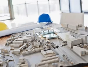 Maquete arquitetónica para apoio à consultoria